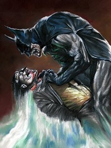 Batman - Dark Knight - Pastel Painting