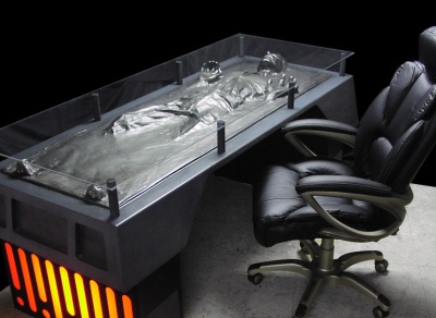 Han Solo Carbonite Desk