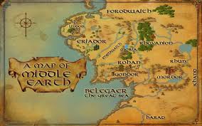 Map of Middle Earth